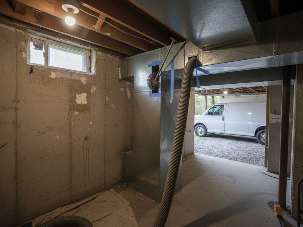 Mold Remediation in Ducts, Standard Air Duct Cleaning
